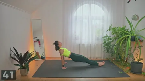 Reverse plank hold demonstration with bodyweight