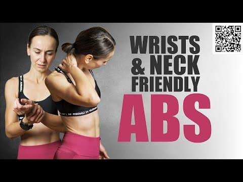 15 Min ABS Workout for people with neck or wrist strains