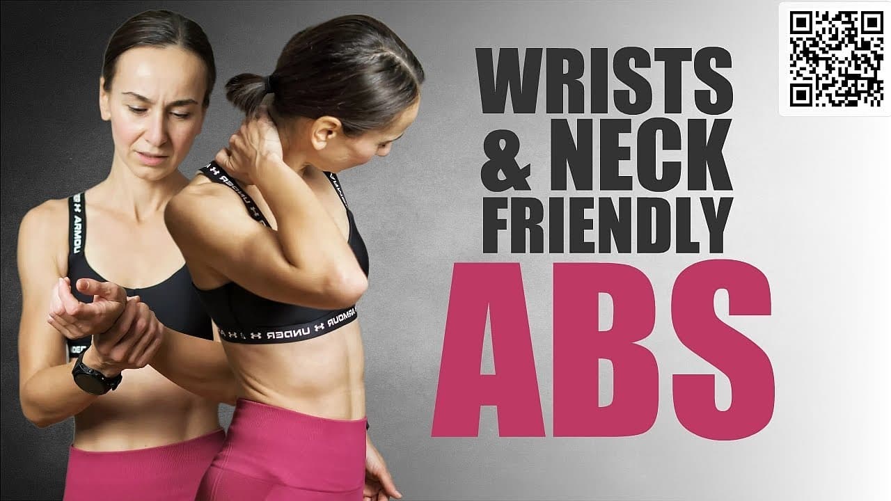 15 Min ABS Workout for people with neck or wrist strains