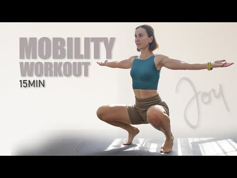 15 Min FUNCTIONAL MOBILITY - Recovery Day Workout
