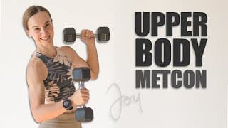 30 Min UPPER BODY Metcon with Dumbbells