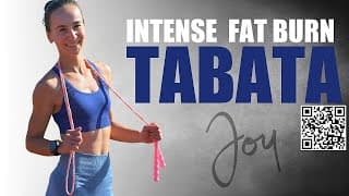 Intense Fat Burn TABATA - How many reps can you do? workout thumbnail