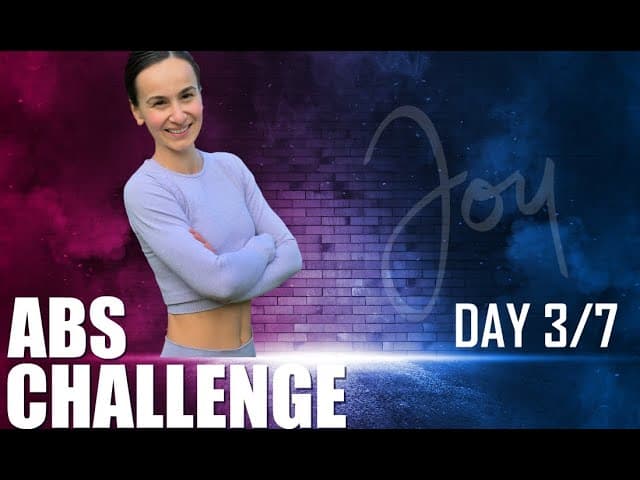 Cardio ABS Workout - 7 Day ABS Challenge - Day 3