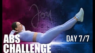 Isometric ABS Workout - 7 Days ABS Challenge - Day 7