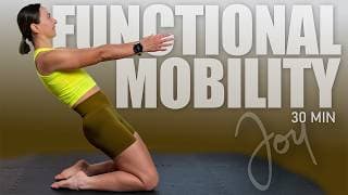 30 Min No Equipment Functional Mobility and Strength | FULL BODY Workout workout thumbnail