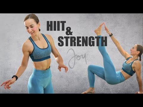 30 Min HIIT and STRENGTH Workout | No equipment | No repeats