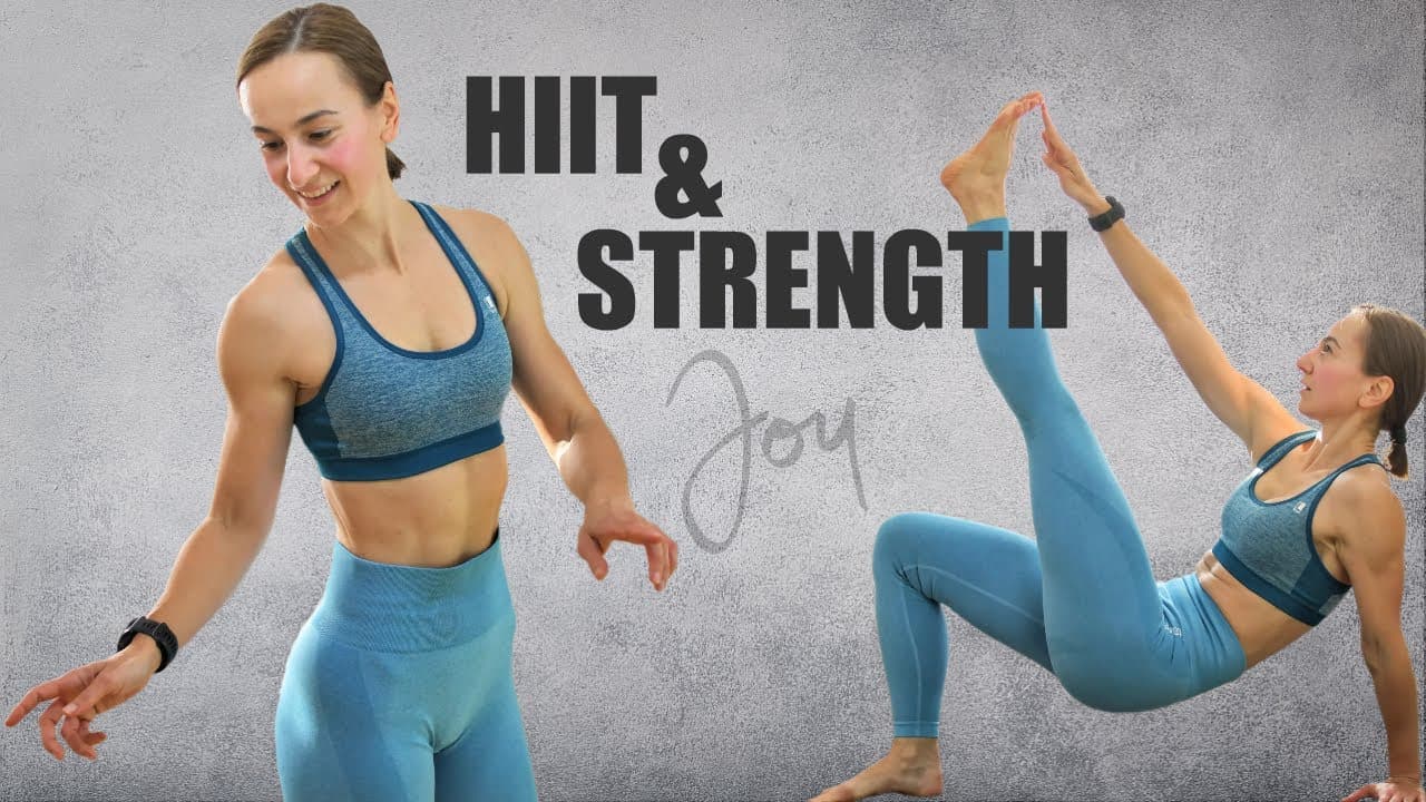 30 Min HIIT and STRENGTH Workout | No equipment | No repeats