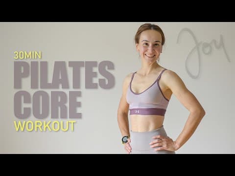 30 Min PILATES for Deep CORE and ABS