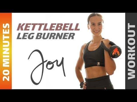 Kettlebell LEG BURNER Workout | 20 Minutes