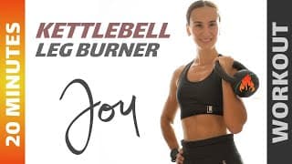 Kettlebell LEG BURNER Workout | 20 Minutes