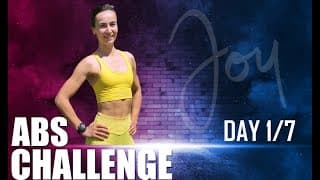 Lower ABS Workout - 7 Days ABS Challenge - Day 1