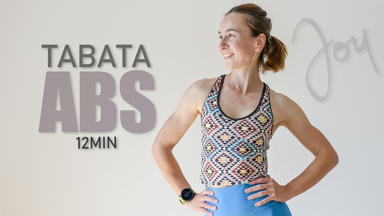 12 Min TABATA ABS Workout