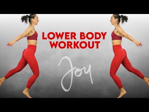 25 Min LOWER BODY Workout | Stability, Power and Plyometrics