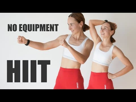 30 Min FULL BODY Functional HIIT Workout | No Equipment