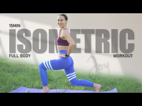15 Min FULL BODY Isometric Workout
