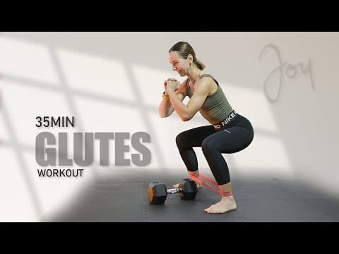 35 min LOWER BODY Workout - Glutes Focus