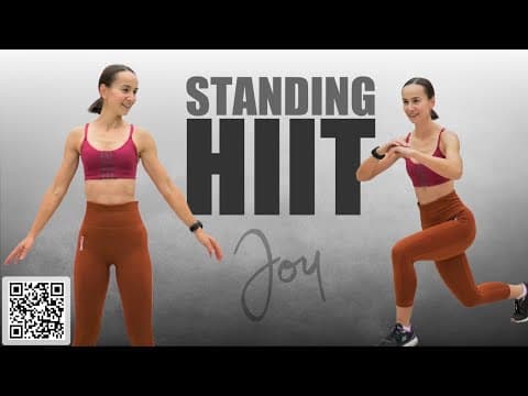 20 Min High Intensity Workout | STANDING METCON (Metabolic Conditioning) | No Equipment