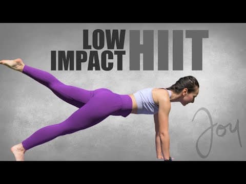 Low Impact HIIT Workout | No Jumping | No Repeats