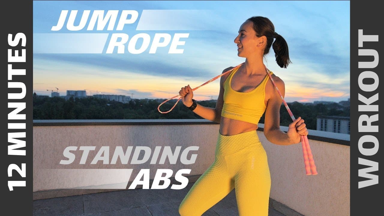 JUMP ROPE and STANDING ABS Workout