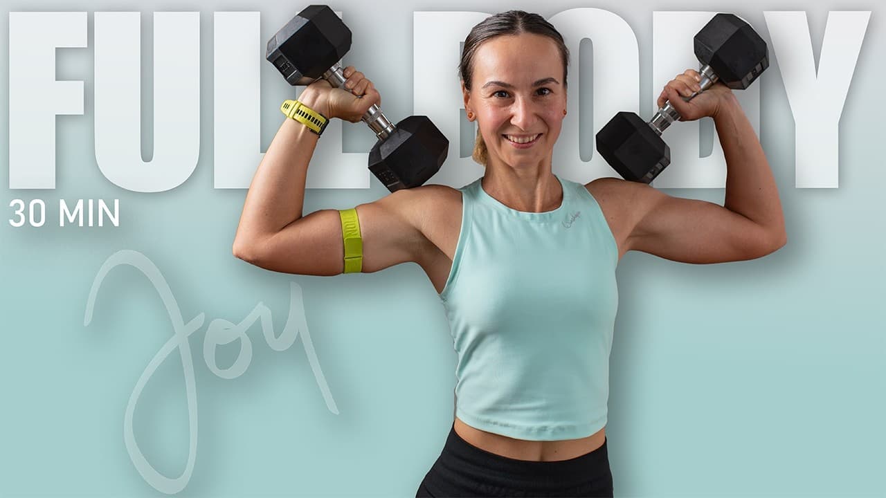 30 Min Standing FULL BODY Sculpt Super-Sets with Dumbbells