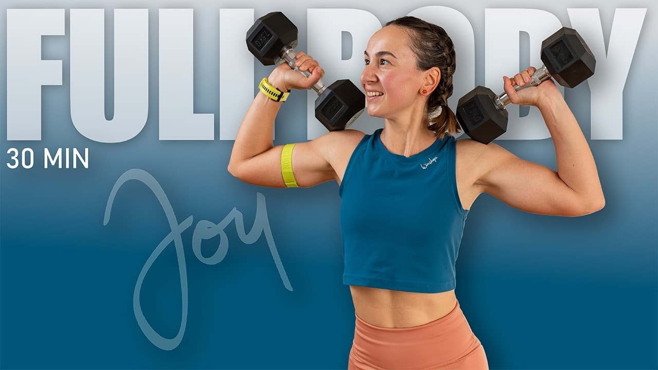 30 Min FULL BODY Sculpt Super set with dumbbells