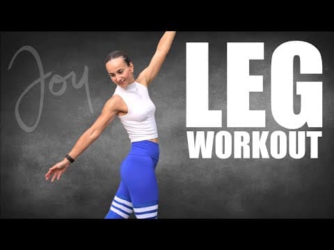 LEG WORKOUT with ISOMETRICS | All standing | No jumping