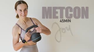 45 Min METCON Workout with Kettlebell