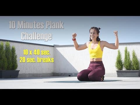 10 Minutes Plank Challenge