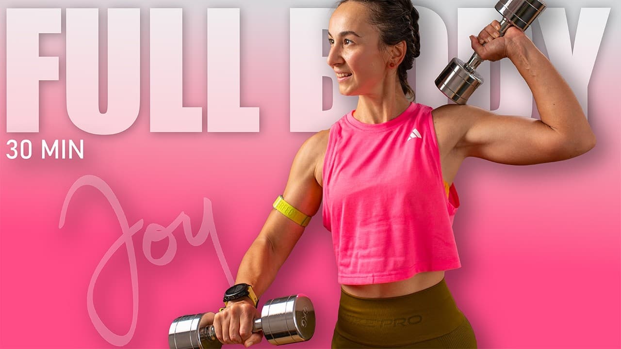 30 Min FULL BODY Sculpt Super Sets with Dumbbells