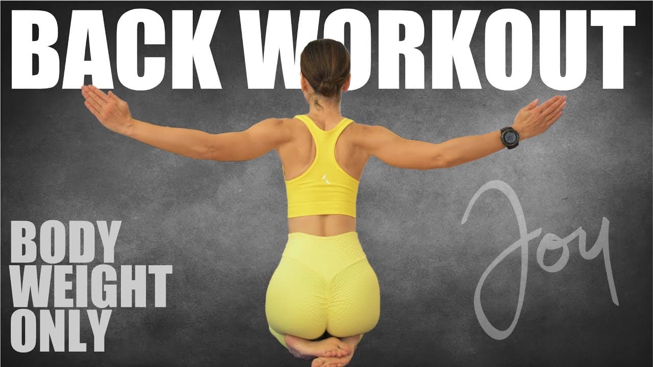 Back Workout | Bodyweight only | No repeats
