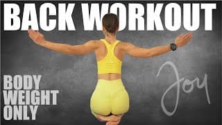 Back Workout | Bodyweight only | No repeats