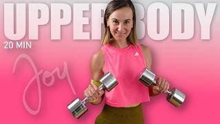 20 Min Standing Dumbbell No Repeats | UPPER BODY Workout workout thumbnail