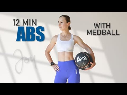 12 Min ABS and CORE with Medicine Ball
