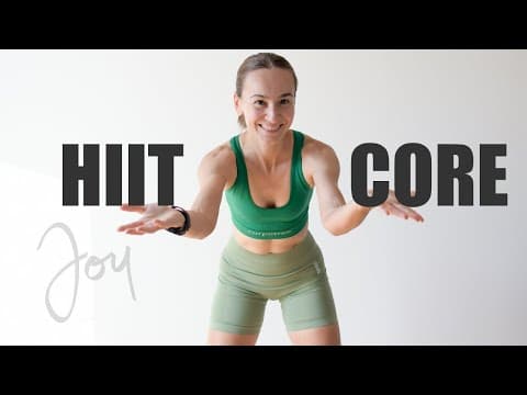 30 Min HIIT Core Workout with Dynamic Planks