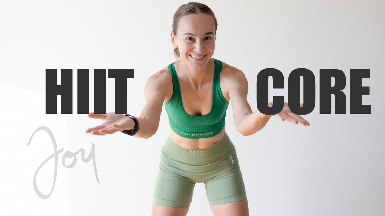 30 Min HIIT Core Workout with Dynamic Planks