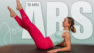 10 Min Wrist, Neck and Back Friendly No Equipment | ABS Workout workout thumbnail