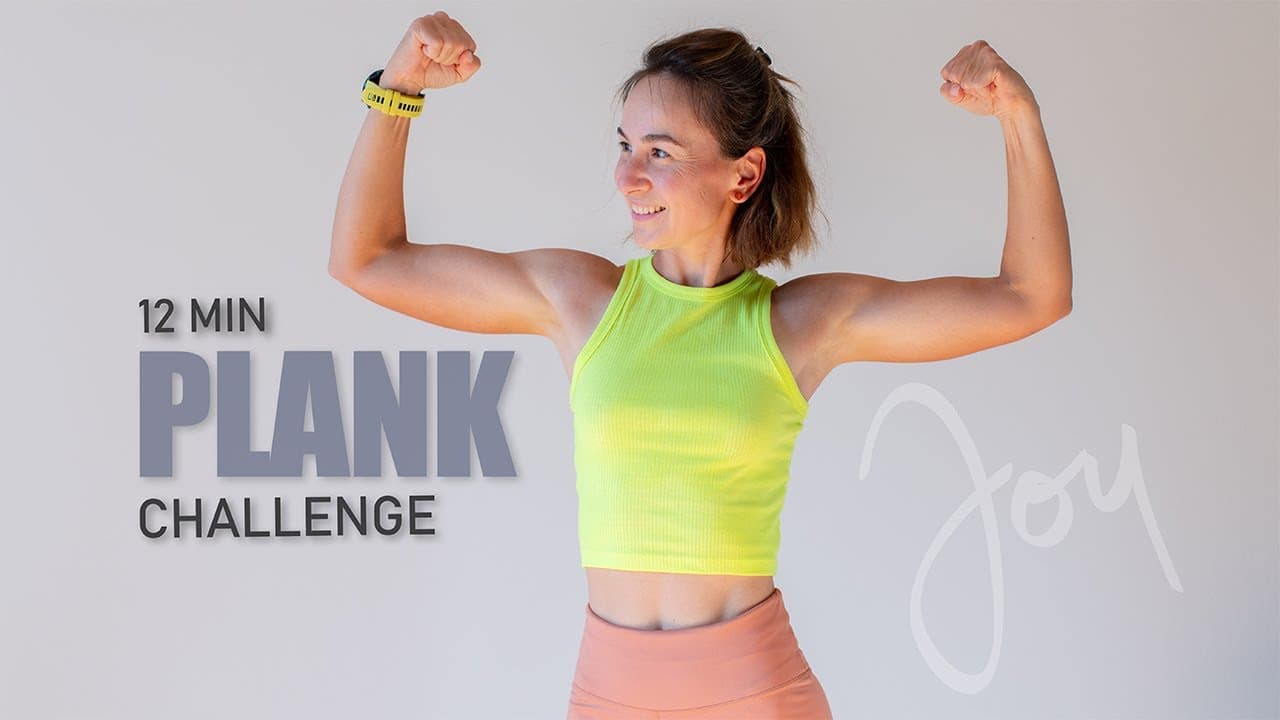 Ultimate 12 Min Plank Challenge | Do It at Home to Build a Strong Core & Flat Abs