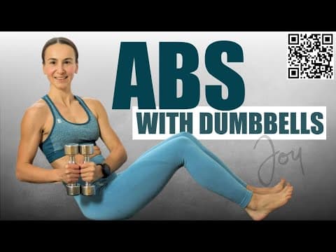 15 Min Abs & Core Finisher with Dumbbells