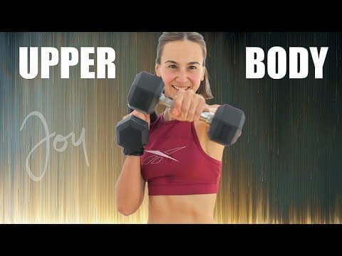 30 Min Shoulder Crushing - Biceps Workout &  Core Finisher