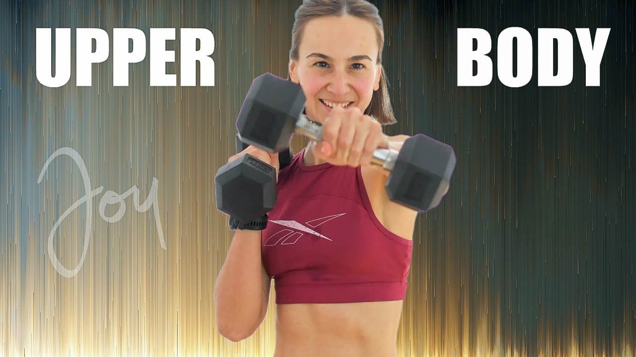 30 Min Shoulder Crushing - Biceps Workout &  Core Finisher