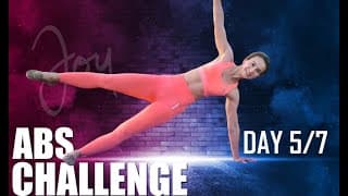 Obliques Focused - Side ABS Workout  - 7 Day ABS Challenge - Day 5