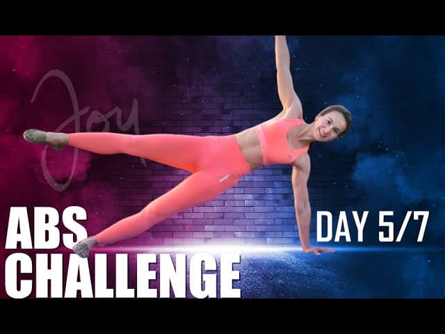 Obliques Focused - Side ABS Workout  - 7 Day ABS Challenge - Day 5