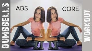 Abs and Core workout with Dumbbells