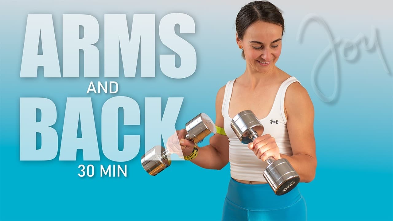 30 Min Standing ARMS and BACK with Dumbbells