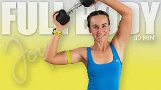 30 Min Sculpt Program Day 2 Dumbbell Supersets | FULL BODY Workout workout thumbnail