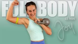 45 Min Kettlebell Strength and Mobility | FULL BODY Workout workout thumbnail
