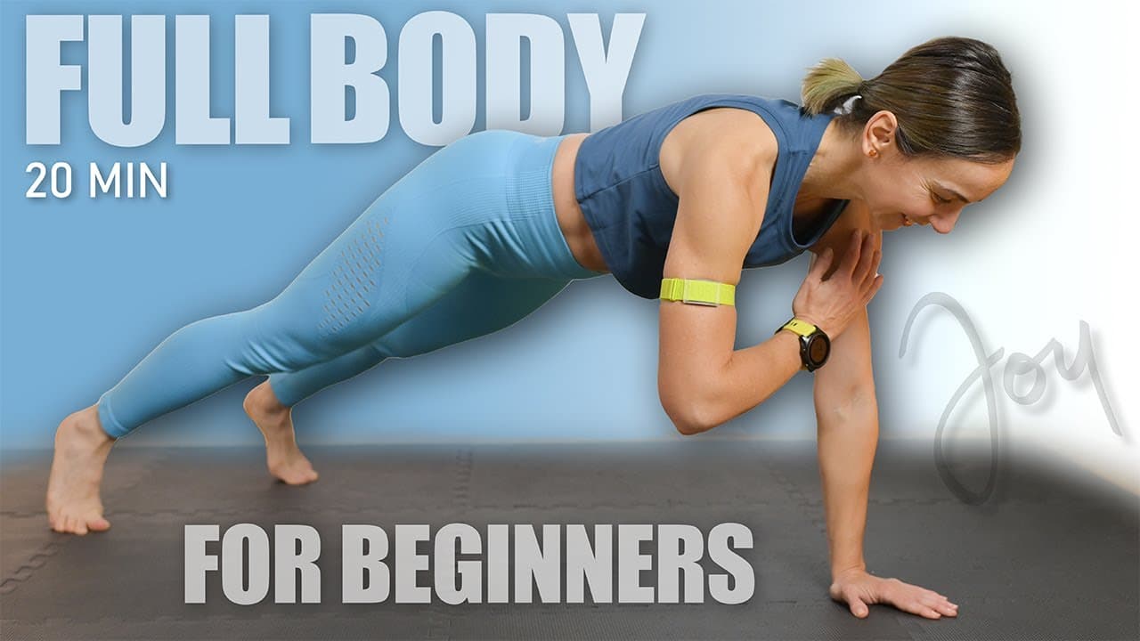 20 Min Quick FULL BODY workout for Beginners  | Low Impact | No Equipment