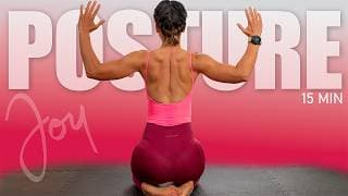 15 Min Better Posture, No Equipment BACK Workout workout thumbnail