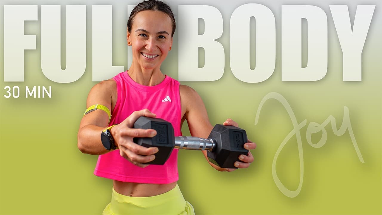 30 Min FULL BODY Sculpt Super Sets with Dumbbells