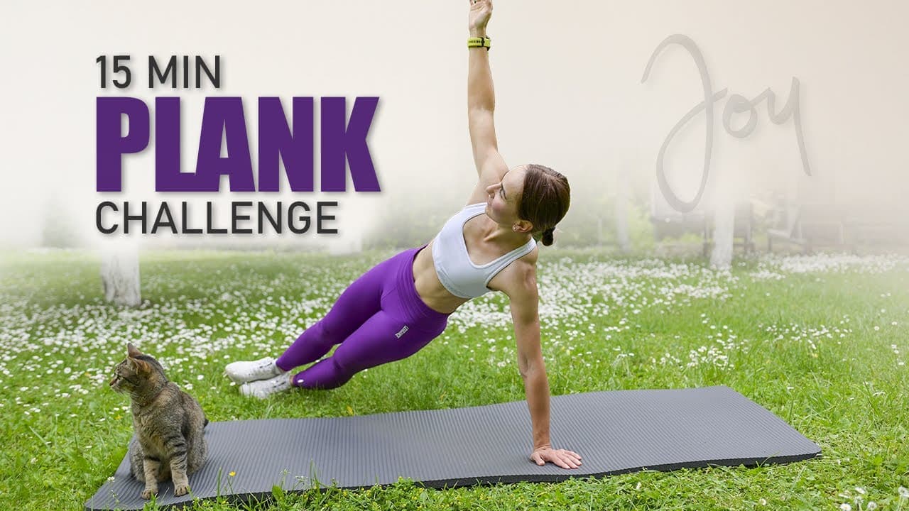 15 Min Intense PLANK Challenge Workout